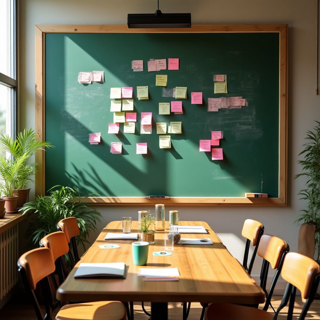 Sessione di brainstorming per innovazione